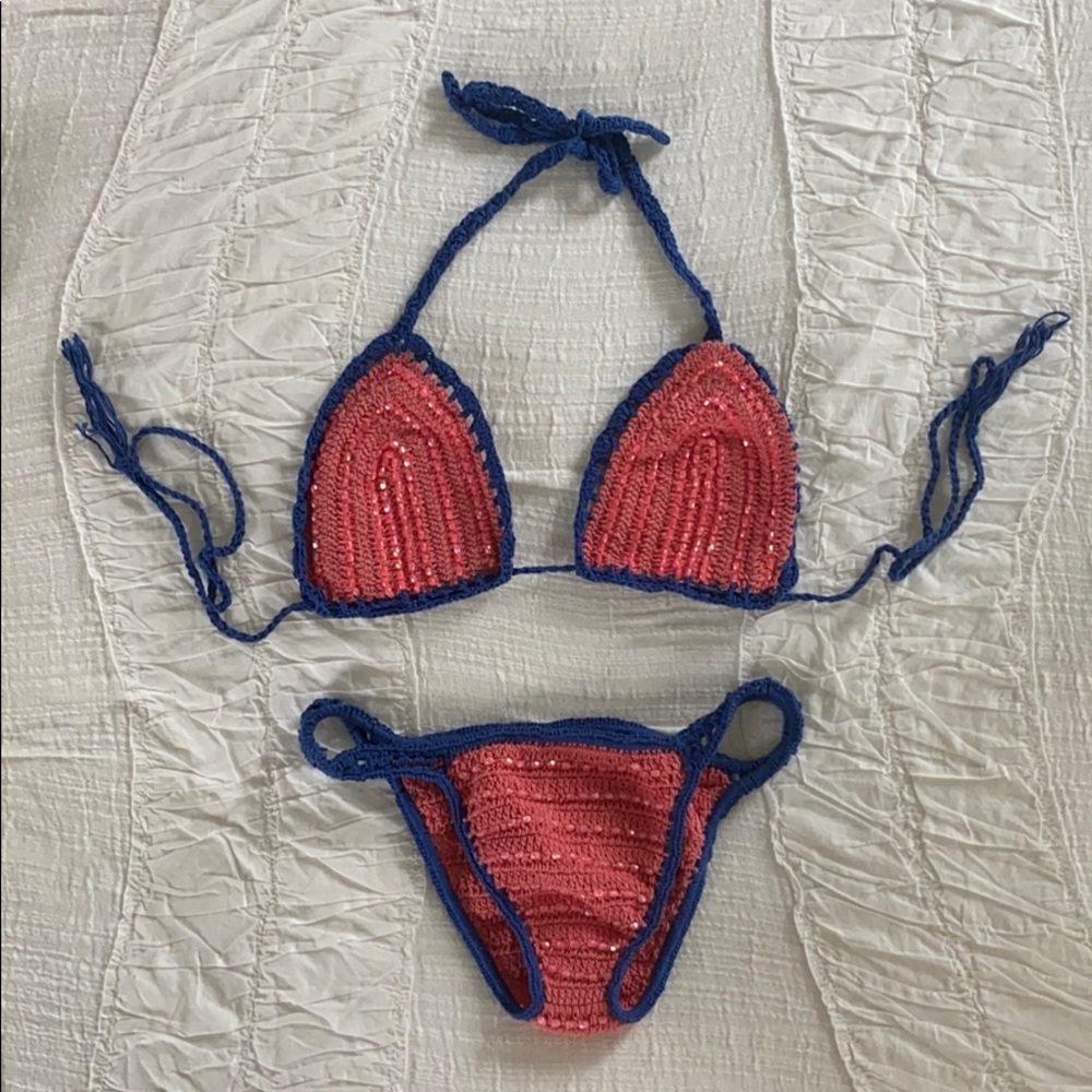 Rat and Boa Crochet Bikini